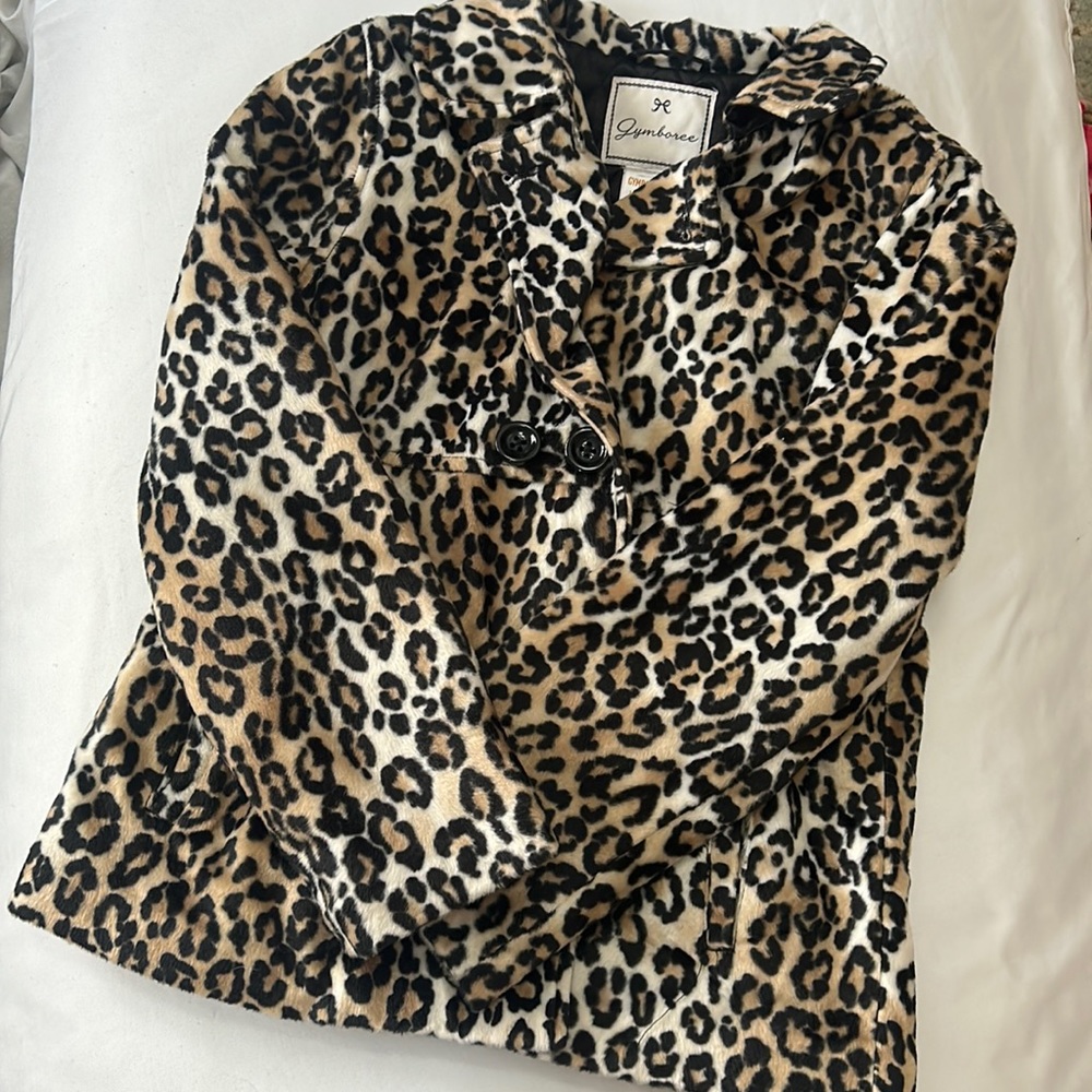 NWOT Gymboree soft cheetah print jacket.